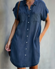Letecia | Denim Dress with Modern Cut