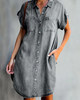 Letecia | Denim Dress with Modern Cut