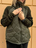 Nerida™ | Warming knitted cardigan - Green / S
