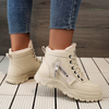 Vivia™ | Weatherproof women's winter boots - Khaki / 36