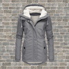Lotta™ | Cosy sherpa hoodie for cold days - grey / S