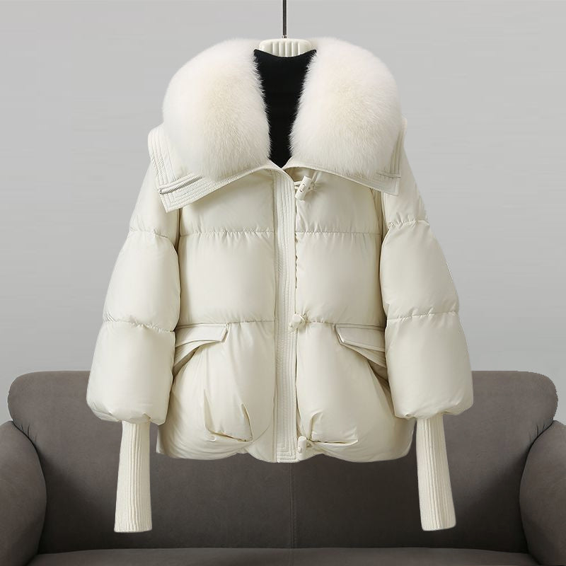 Veille | Glam-Windbreaker - White / S