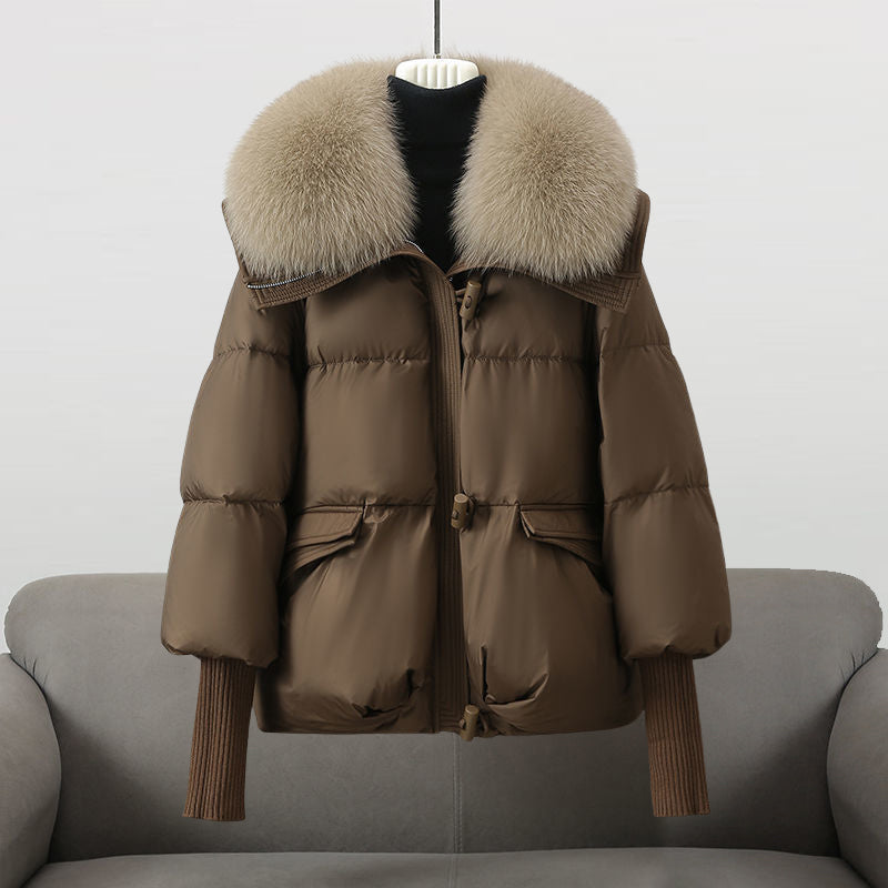 Veille | Glam-Windbreaker - Brown / S