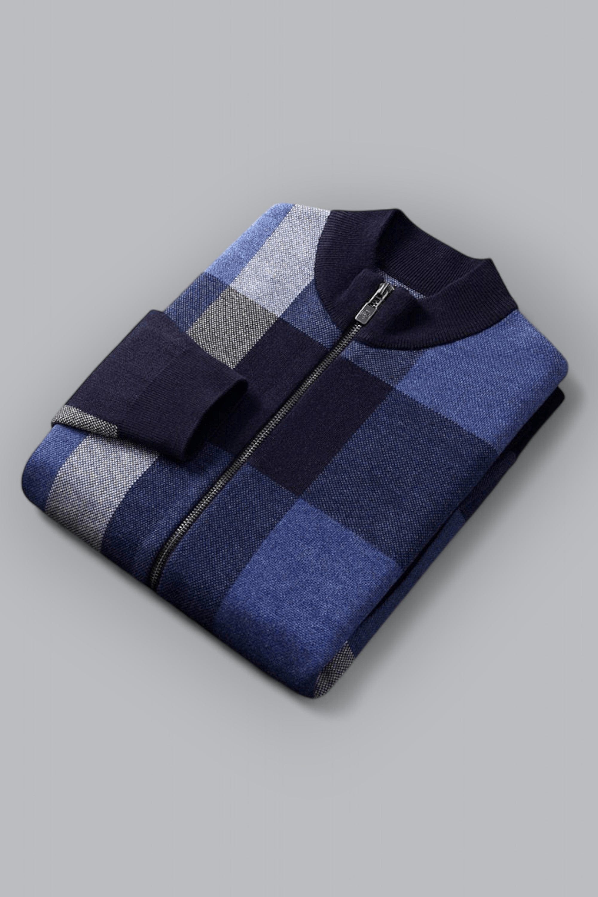 Cedric™ - Modern cardigan - Cardigan - Dark brown / XS