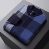Cedric™ - Modern cardigan - Cardigan - Dark blue / XS