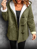 Hilda - Elegant autumn coat - Wine red / S