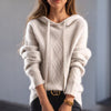 Nina | Hoodie douillet - Beige / XS