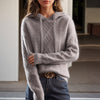 Nina | Hoodie douillet - Grey / XS