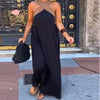 Mandie | Backless Dress with Cross-Design