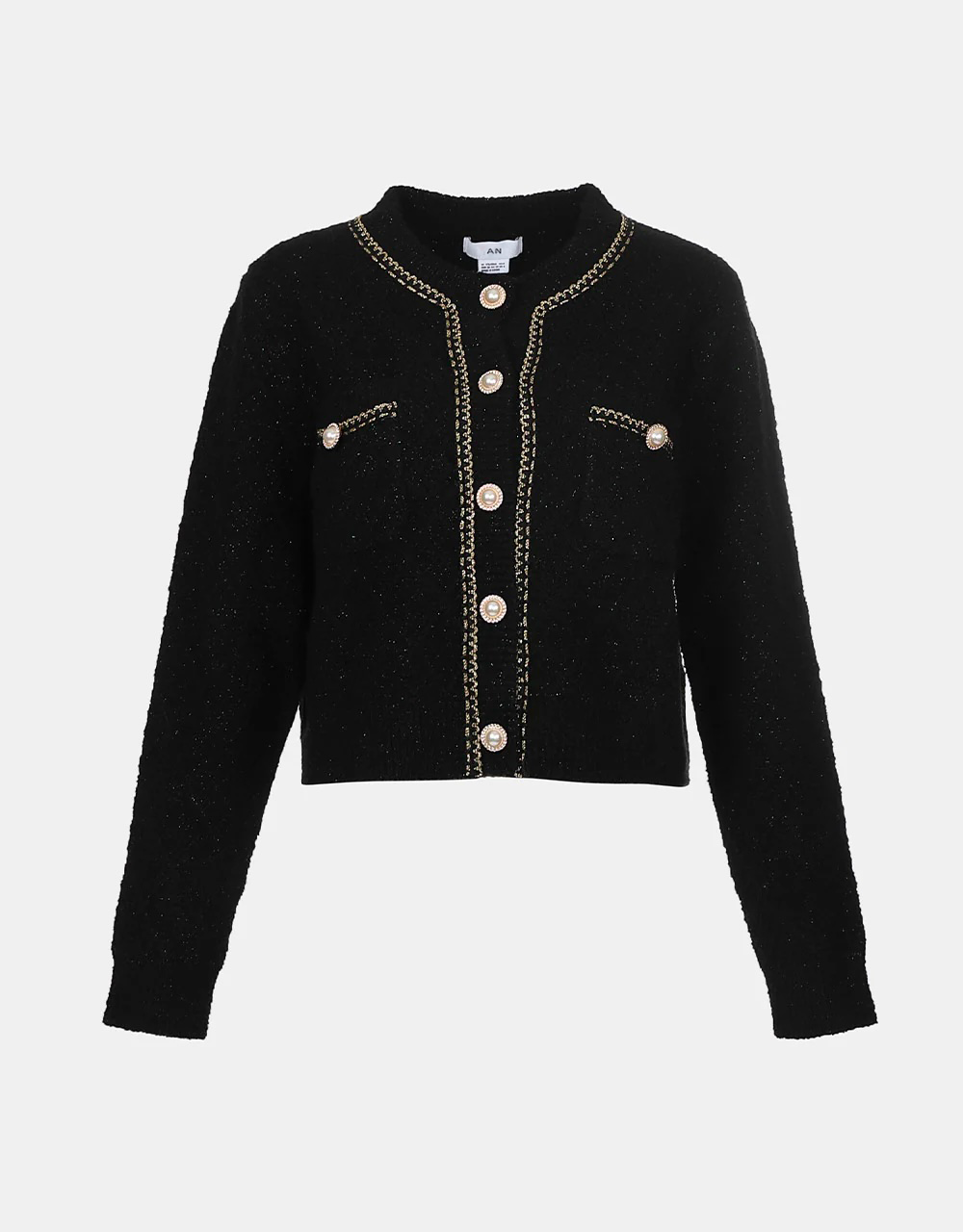 Isabelle™ | Feminine elegant cardigan - Clothes - Black / S