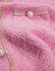 Isabelle™ | Feminine elegant cardigan - Clothes - Pink / S