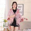 Jule™ | Scarf jacket with elegance - sjaal - Pink / One size fits all