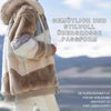 Vivi™ | Fashionable quilted jacket with contrasts - Blue / S