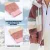 Vivi™ | Fashionable quilted jacket with contrasts - Blue / S