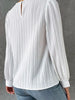 Sarah | Long sleeve blouse | 1+1 FREE TODAY! - purple / S