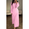 Elysia™ | Elegant maxi dress - Pink / S