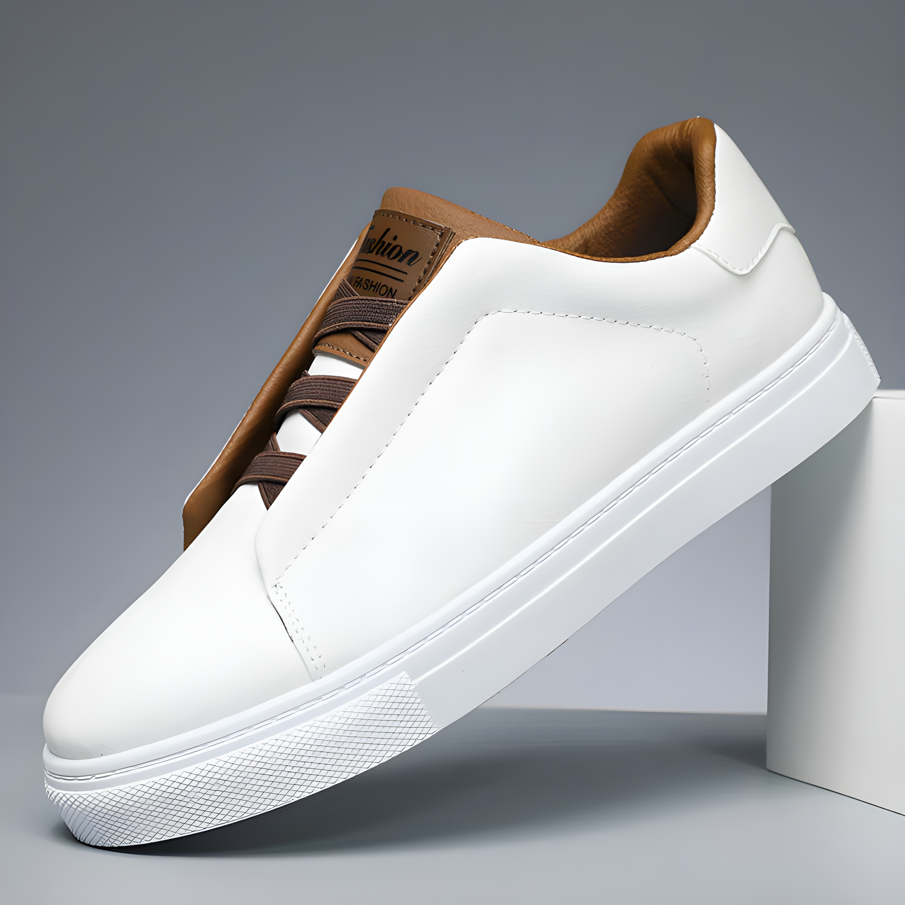 Keane™- Original and fashionable classic trainers - White / 39