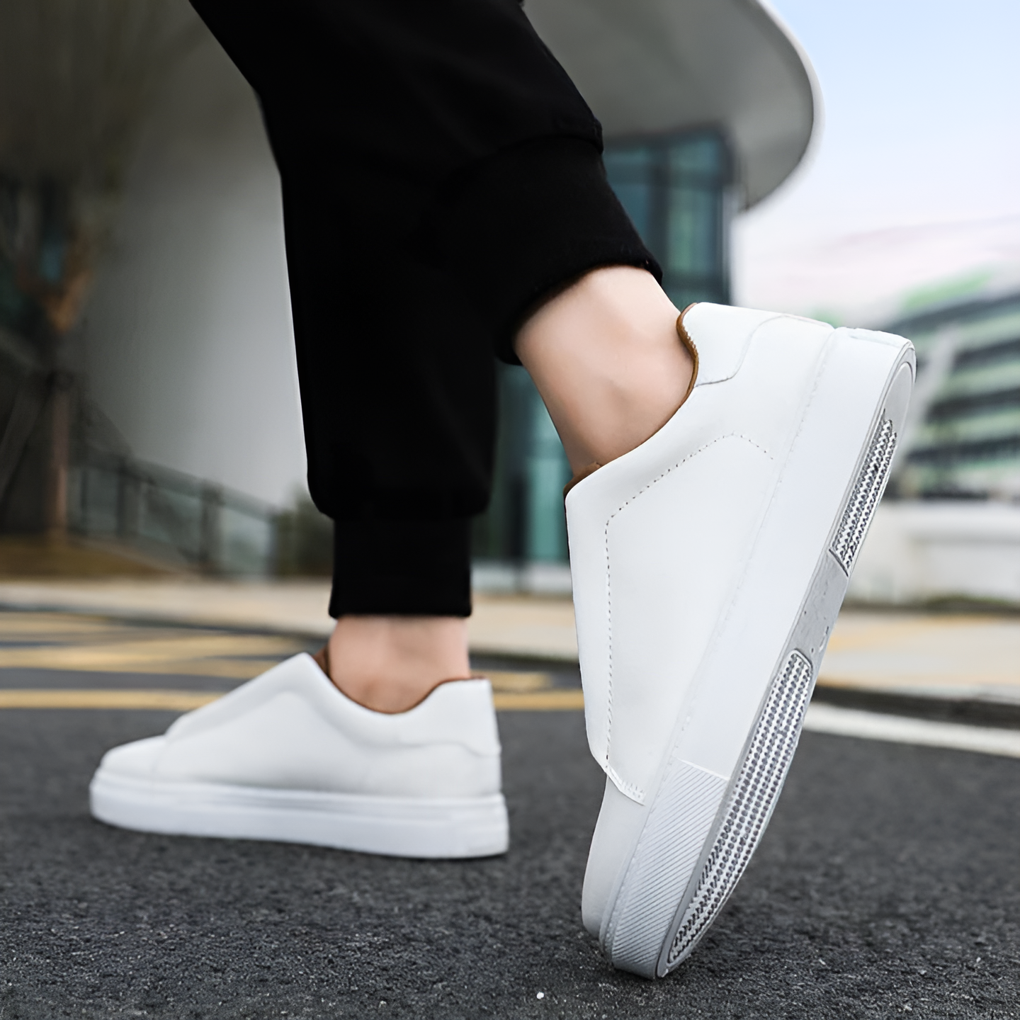 Keane™- Original and fashionable classic trainers - White / 39