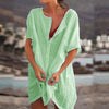 Joey | Simple Long Shirt in Cotton and Linen for Women