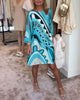 Maicah | Airy midi dress with a timeless pattern