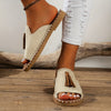 Priya | Fringe-Embellished Ethnic Flat Sandals