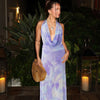 Xera | Unique Halter Long Backless Maxi Dress