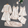 Rowena | Ice Silk Nightgown for Women in a 5-Pack