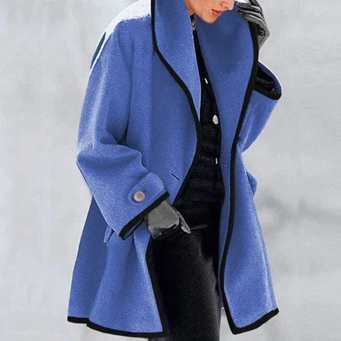Jana™ - Classic transitional coat - Coats & Jackets - Blue / S