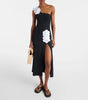 Annabelle | One-Shoulder Swimsuit Set with Strapless Wrap Skirt
