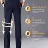 Paul | Men's stretch trousers - Black / 29W