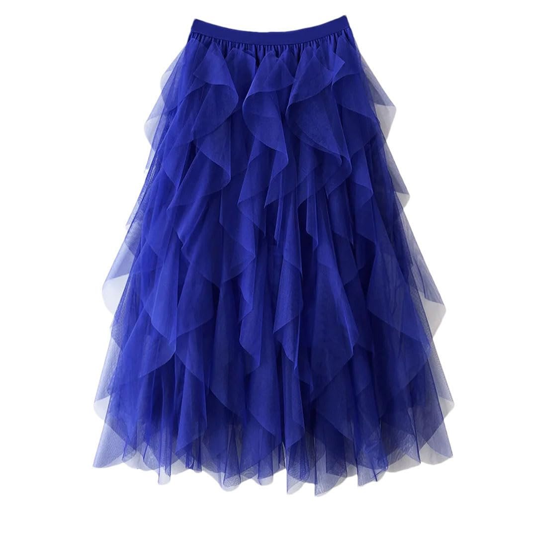 Camille | Elasticated A-line skirt
