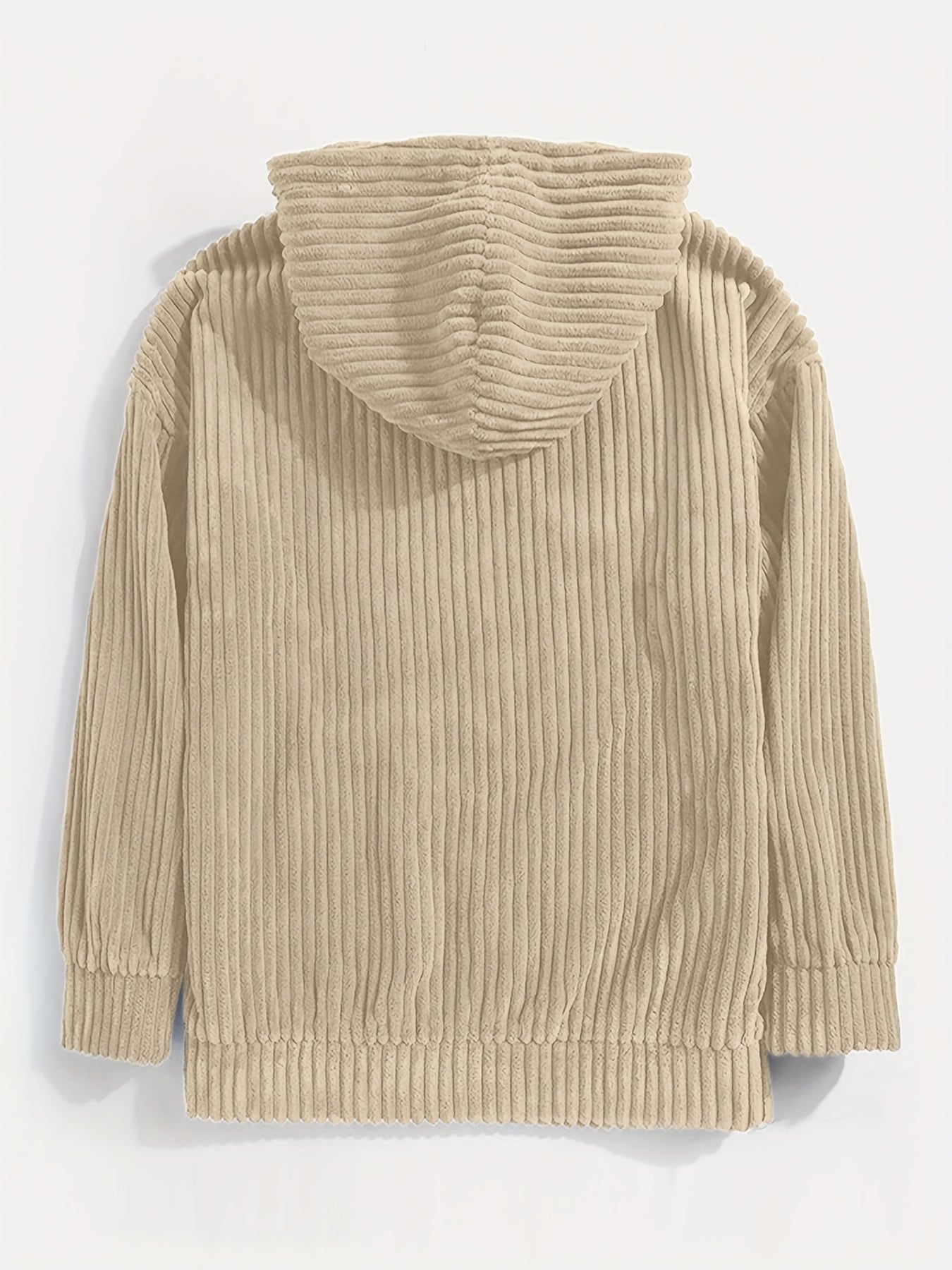 BRAM | PULLOVER WITH CORD HOOD - Blue / S