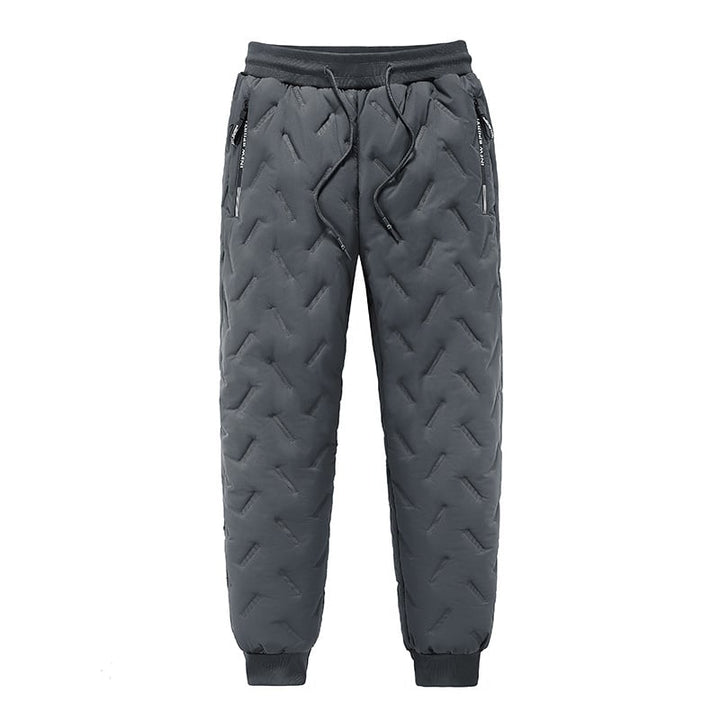 Leo | Unisex fleece winter trousers - Grey / XS