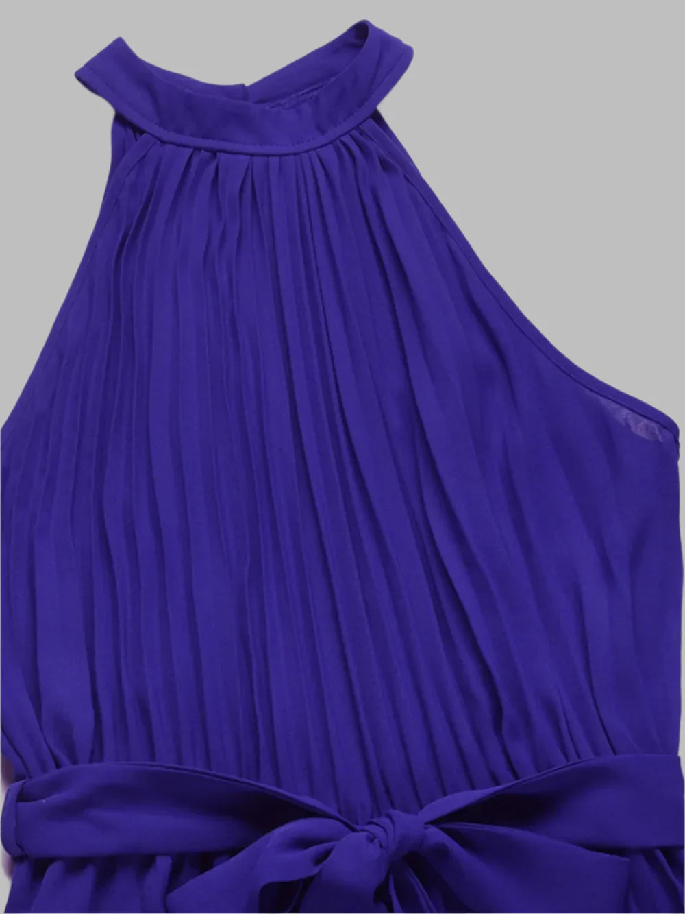 Elen | Pleated Jumpsuit with Halter Neck