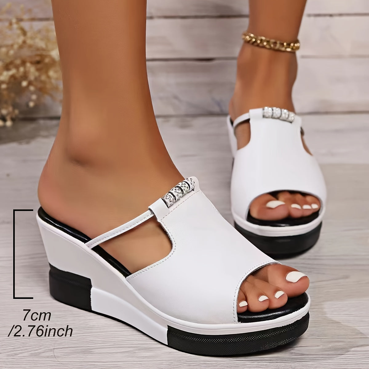 Paulina | Orthopedic Platform Sandals for Maximum Comfort