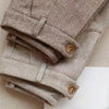 Lennart | Tailored trousers - Brown / XS