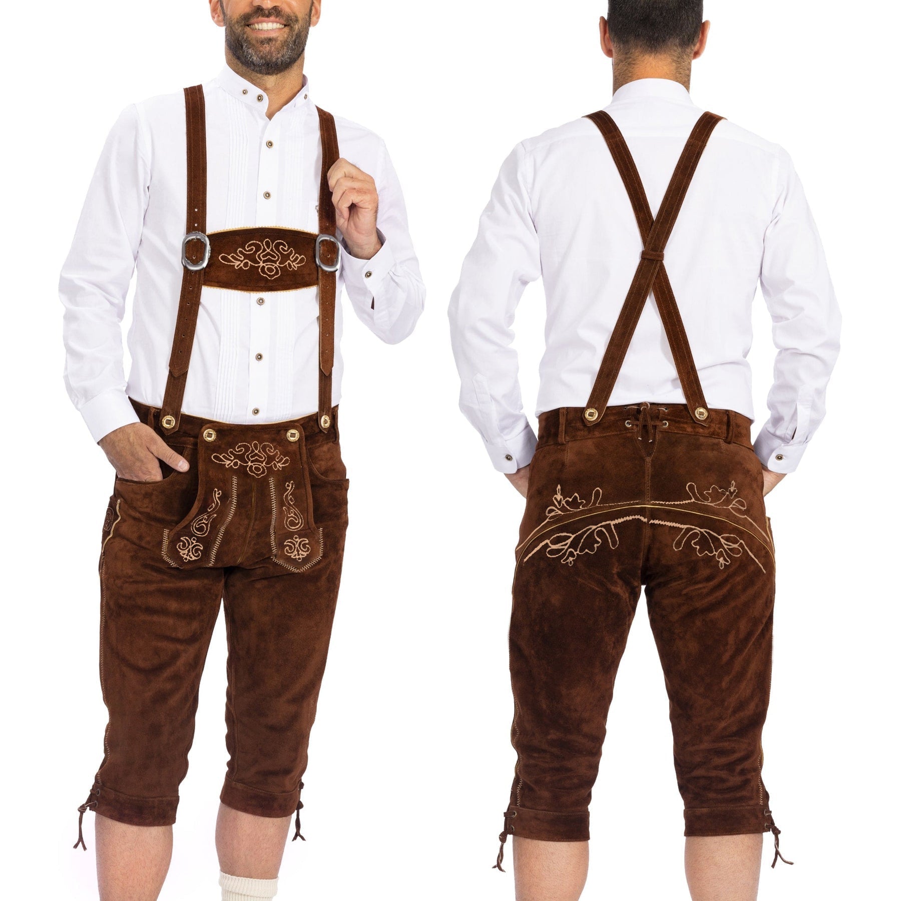 Otto | Oktoberfest Men's Dungarees German - Brown / S