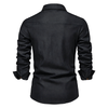 Astra - Denim shirt - Black / S