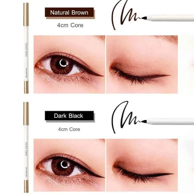 NikeDing™ | Waterproof, long-lasting eyeliner pencil | 50% OFF TODAY! - 02#Dark black