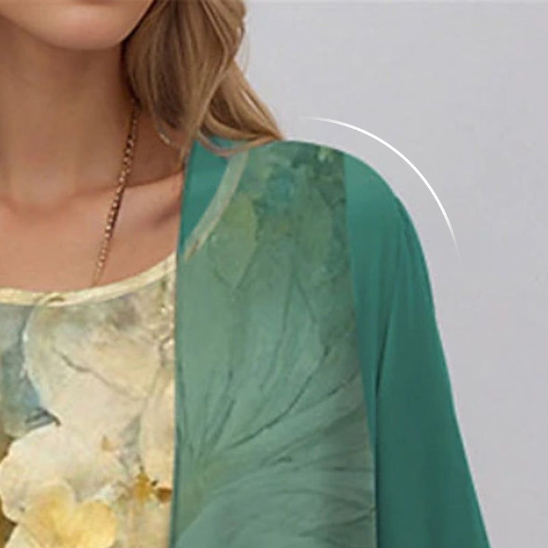 Dhara | Chic & Comfortable Blouse and Dress Ensemble