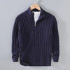 Danny™ | Nordic zip jumper - Dark blue / M