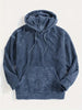 BRAM | PULLOVER WITH CORD HOOD - Blue / S