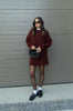 Melora™ - Fashionable two-piece set - Suits - Burgundy / S
