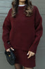 Melora™ - Fashionable two-piece set - Suits - Burgundy / S