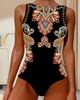 Jazz | Paisley Sleeveless One-Piece Swimsuit