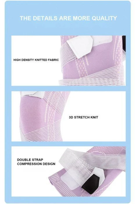 ComfortKnee™ | Knee Compression Sleeve | 50% off today! - Daily necessities - Pink (1 pair) / S