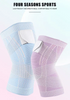 ComfortKnee™ | Knee Compression Sleeve | 50% off today! - Daily necessities - Pink (1 pair) / S
