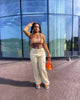 Freya™ | Fashionable cargo trousers - BLUE / S
