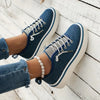 Kira™ | Sporty-elegant women's sneakers - Orange / 36