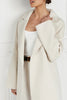 Anouk™ | Classic winter coat with collar - Cream / XS